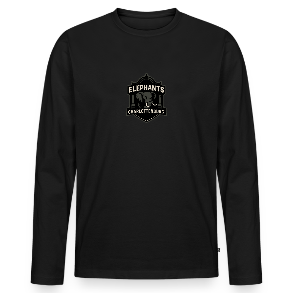 Charlottenburg Elephants Longsleeve - Schwarz