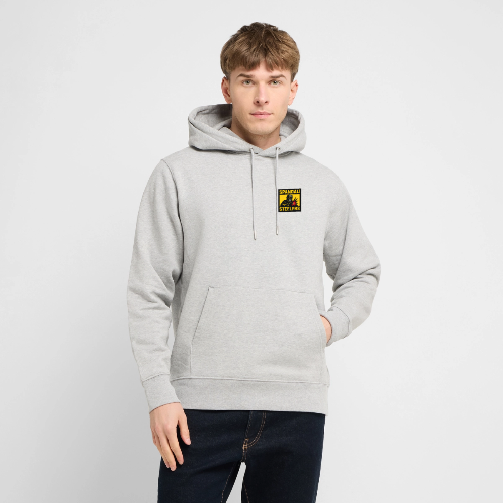 Spandau Steelers Team Hoodie - Grau meliert