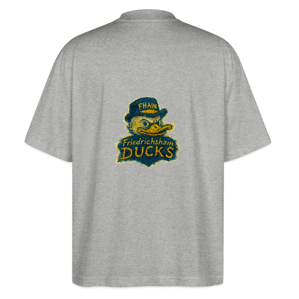 Friedrichshain Ducks Art Shirt - Grau meliert