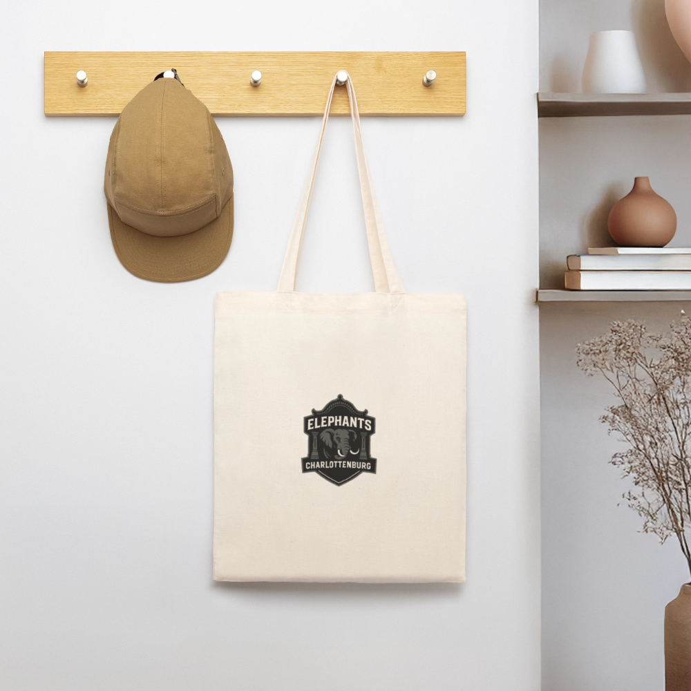 Charlottenburg Elephants Tote Bag - Naturroh