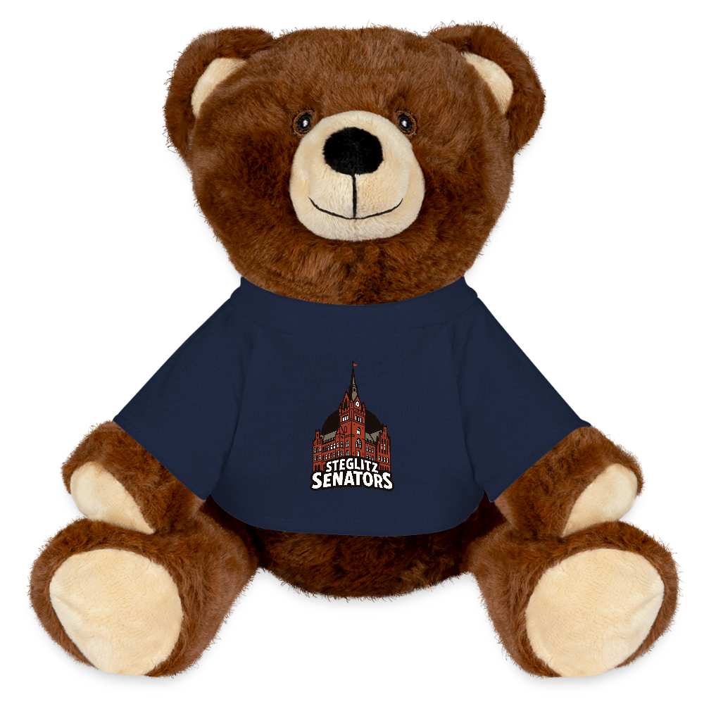 MiniFeet® RecycelBär® Teddy Bear Brown - French Navy