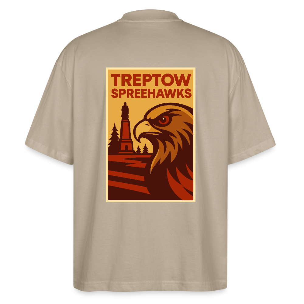 Treptow Spreehawks Orange Cake Shirt - Steingrau