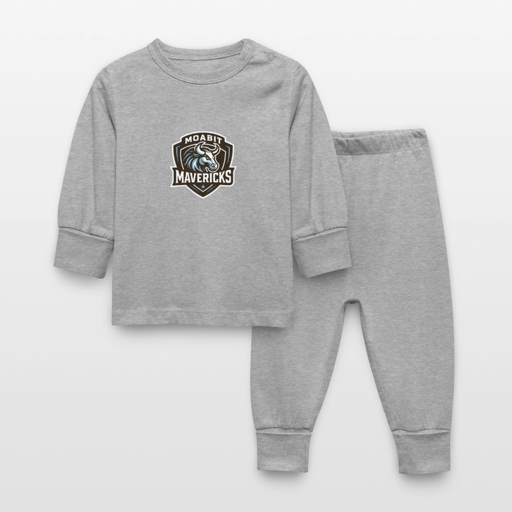 Baby Sleepsuit - Grau meliert