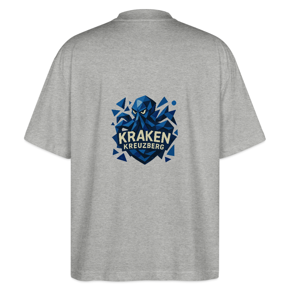 Kreuzberg Kraken Art Shirt - Grau meliert