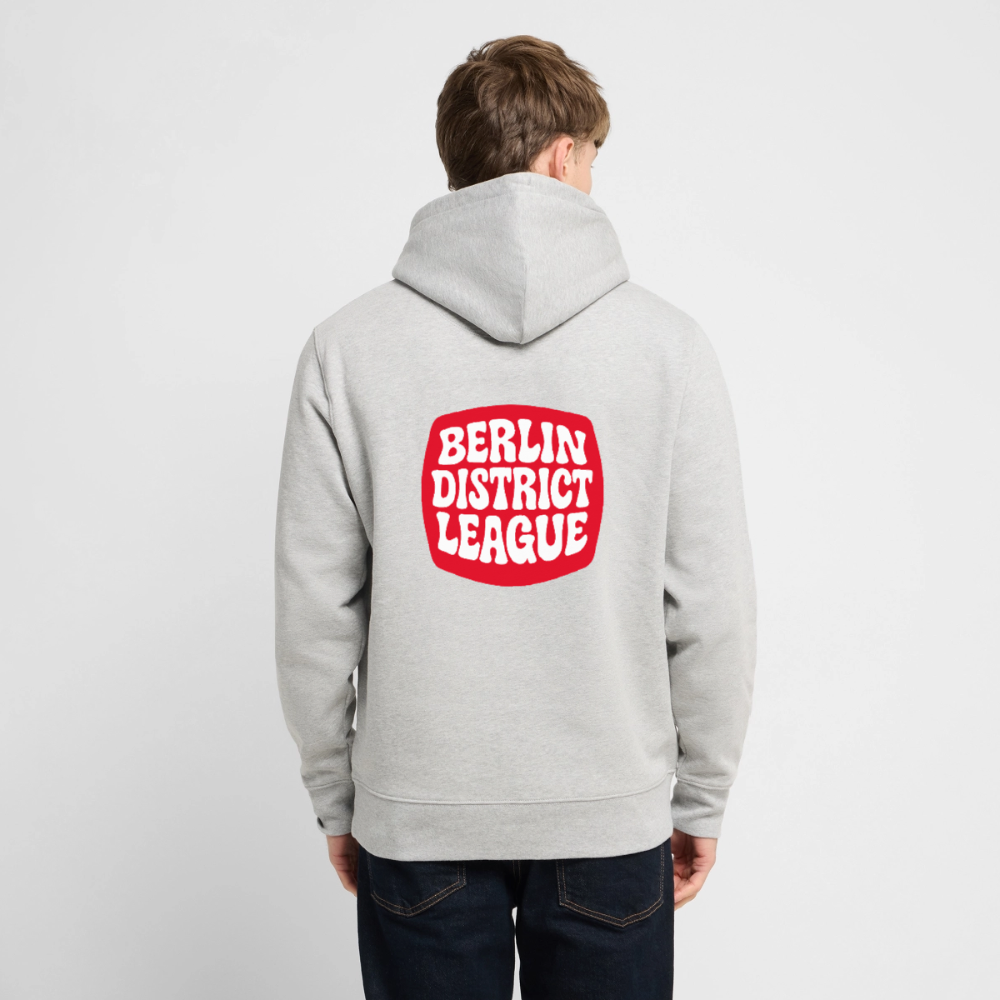 Berlin District League Hoodie - Grau meliert