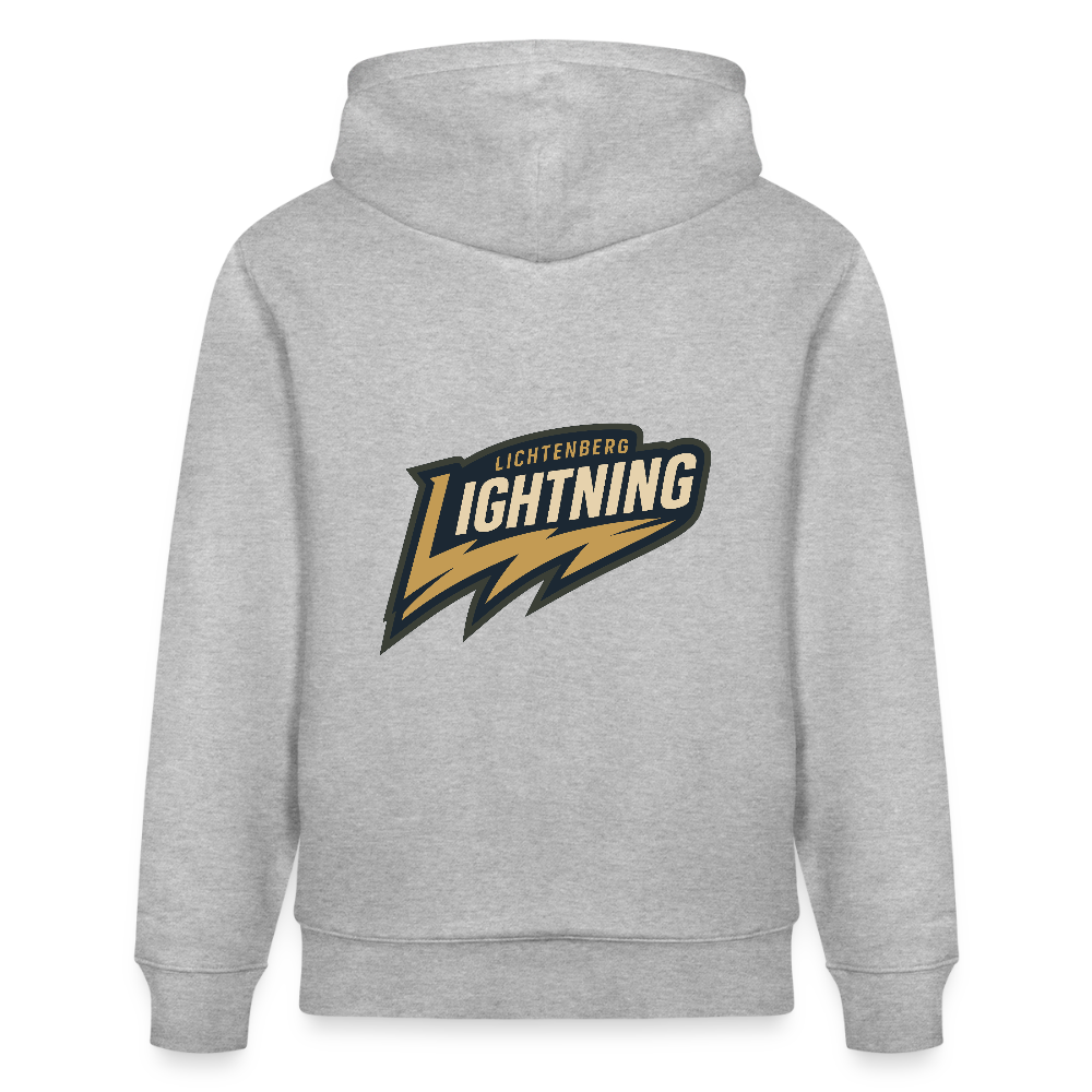 Lichtenberg Lightning Team Hoodie - Grau meliert