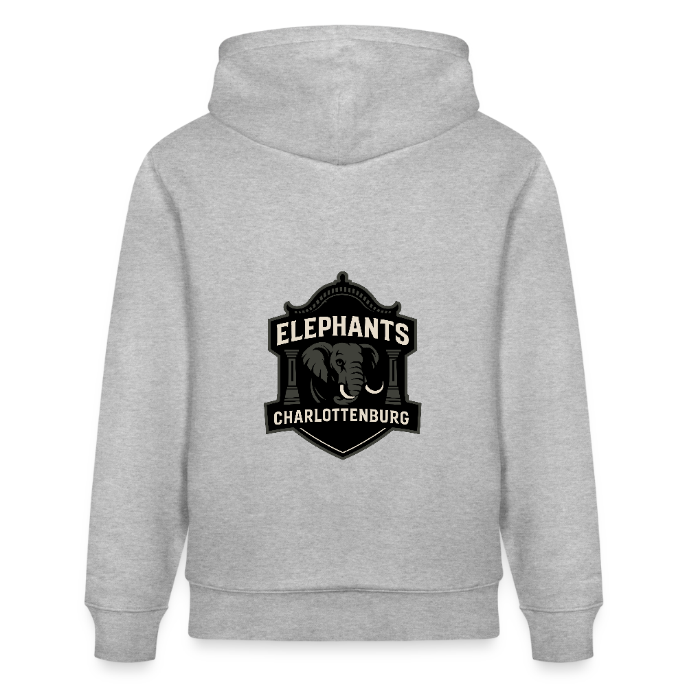 Charlottenburg Elephants Team Hoodie - Grau meliert