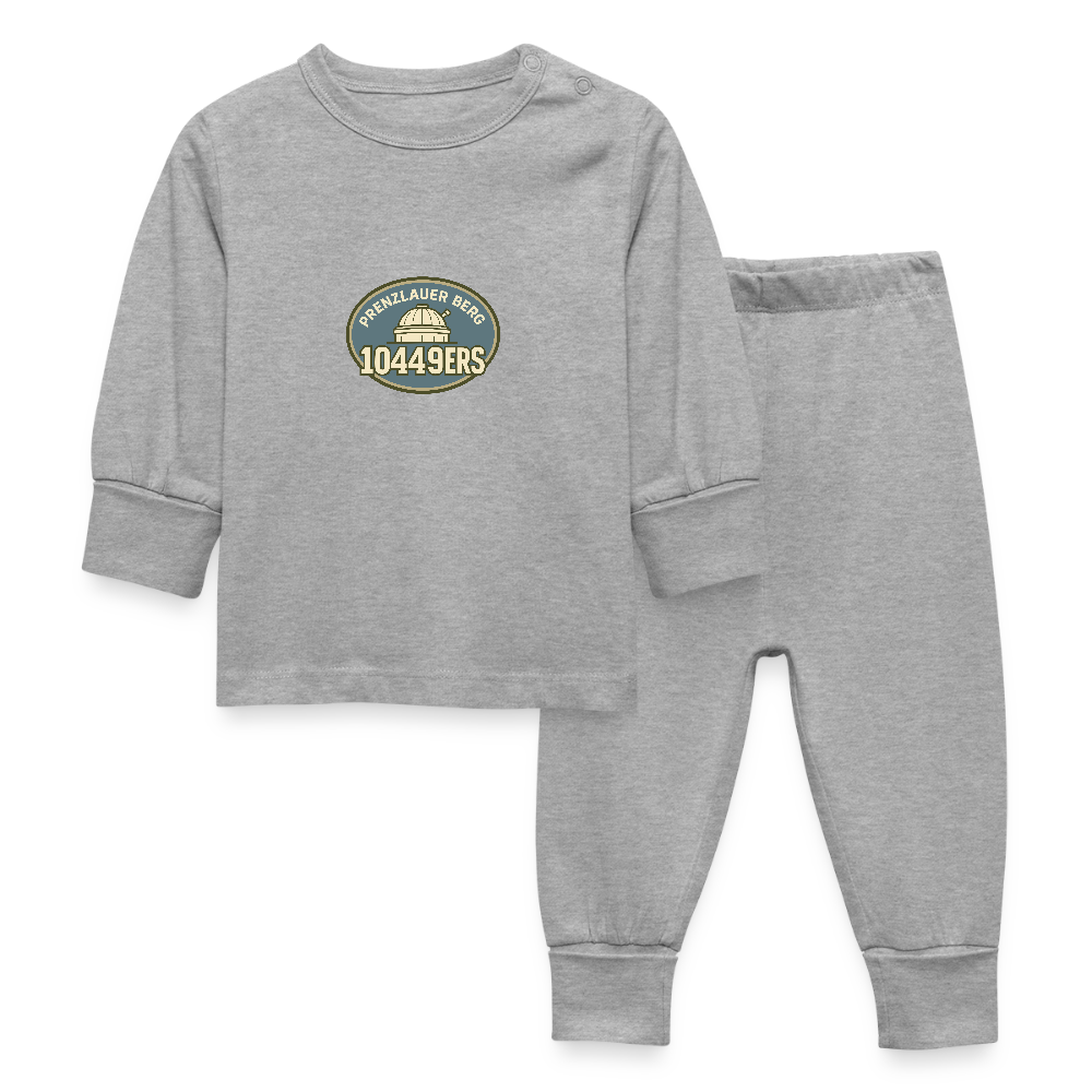 Baby Sleepsuit - Grau meliert