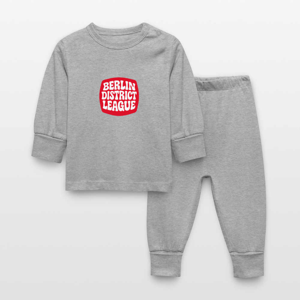 Baby Sleepsuit - Grau meliert