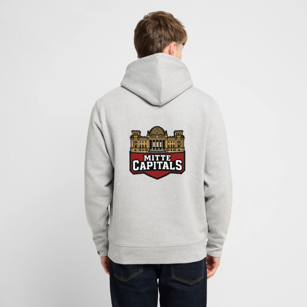 Mitte Capitals Team Hoodie - Grau meliert