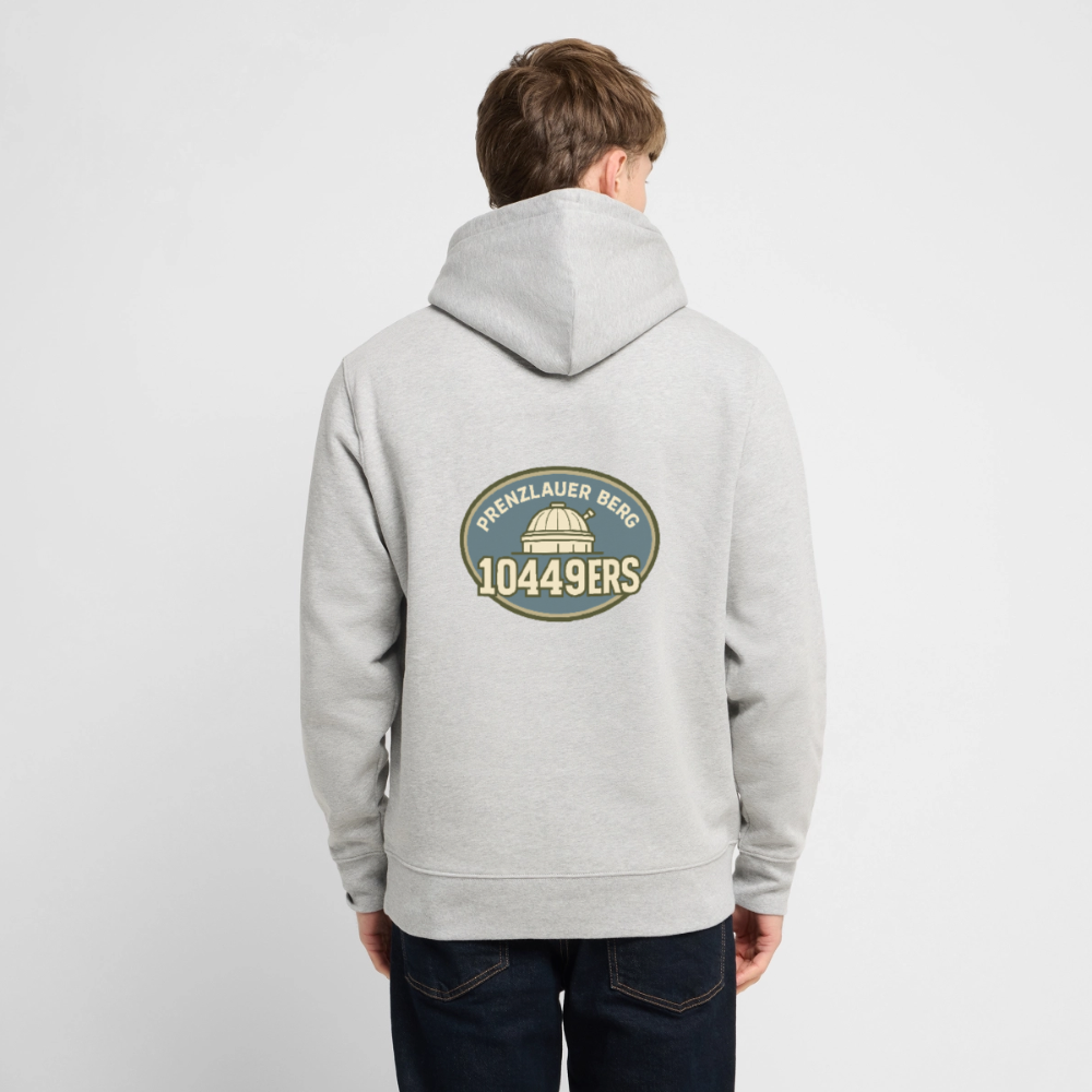 Prenzlauer Berg 10449ers Team Hoodie - Grau meliert