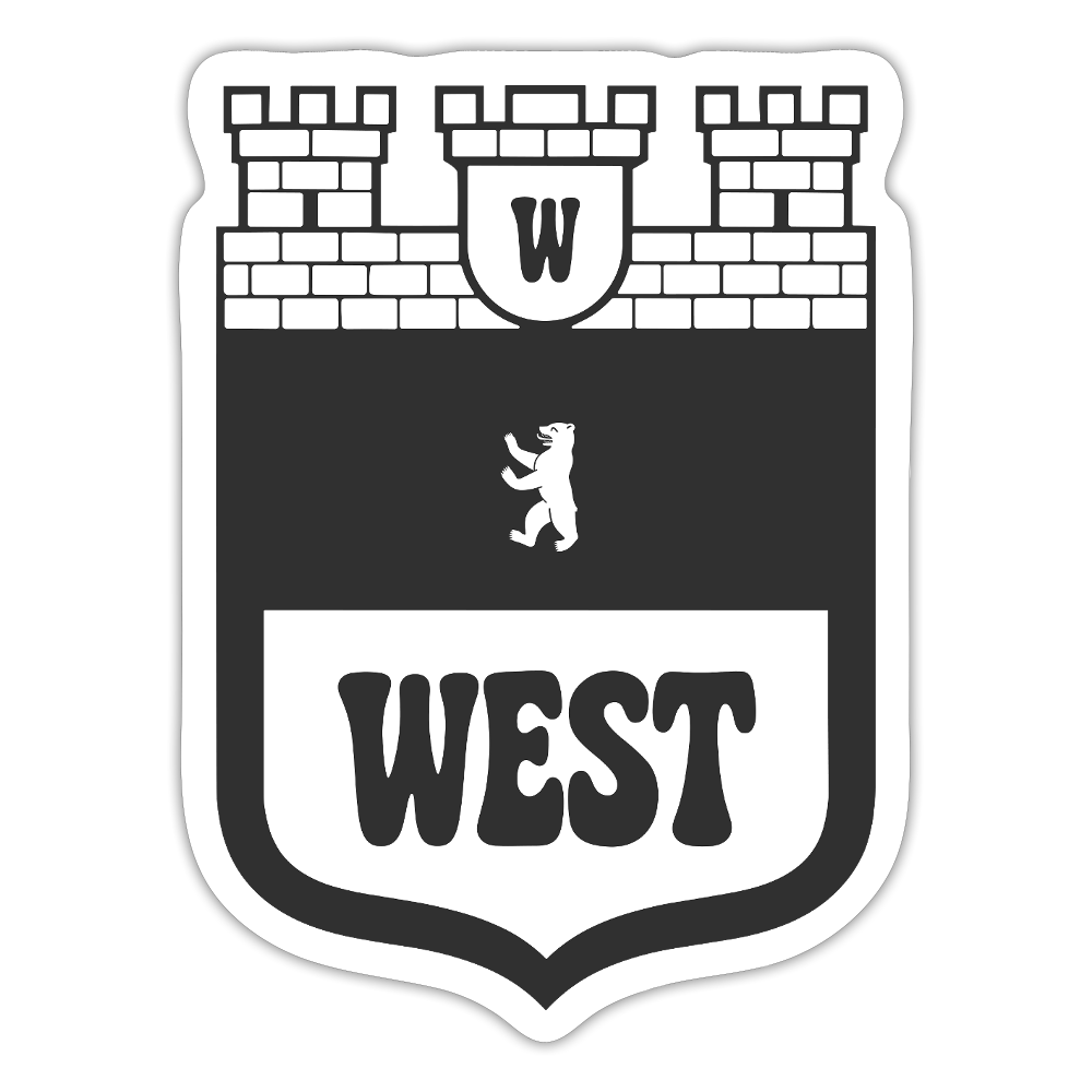 Sticker - white matte