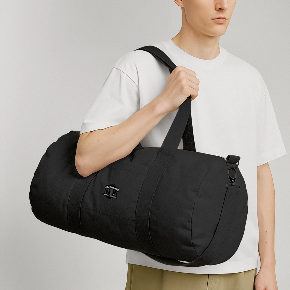 Charlottenburg Elephants Duffle Bag - Schwarz