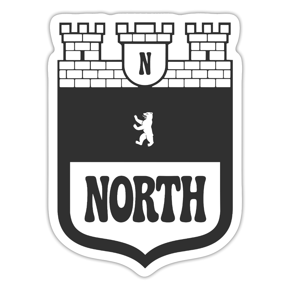 Sticker - white matte