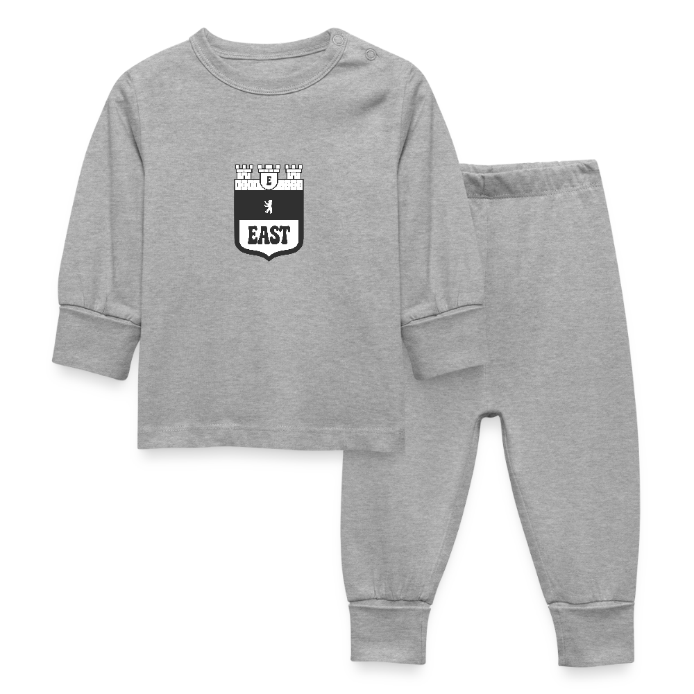 Baby Sleepsuit - Grau meliert