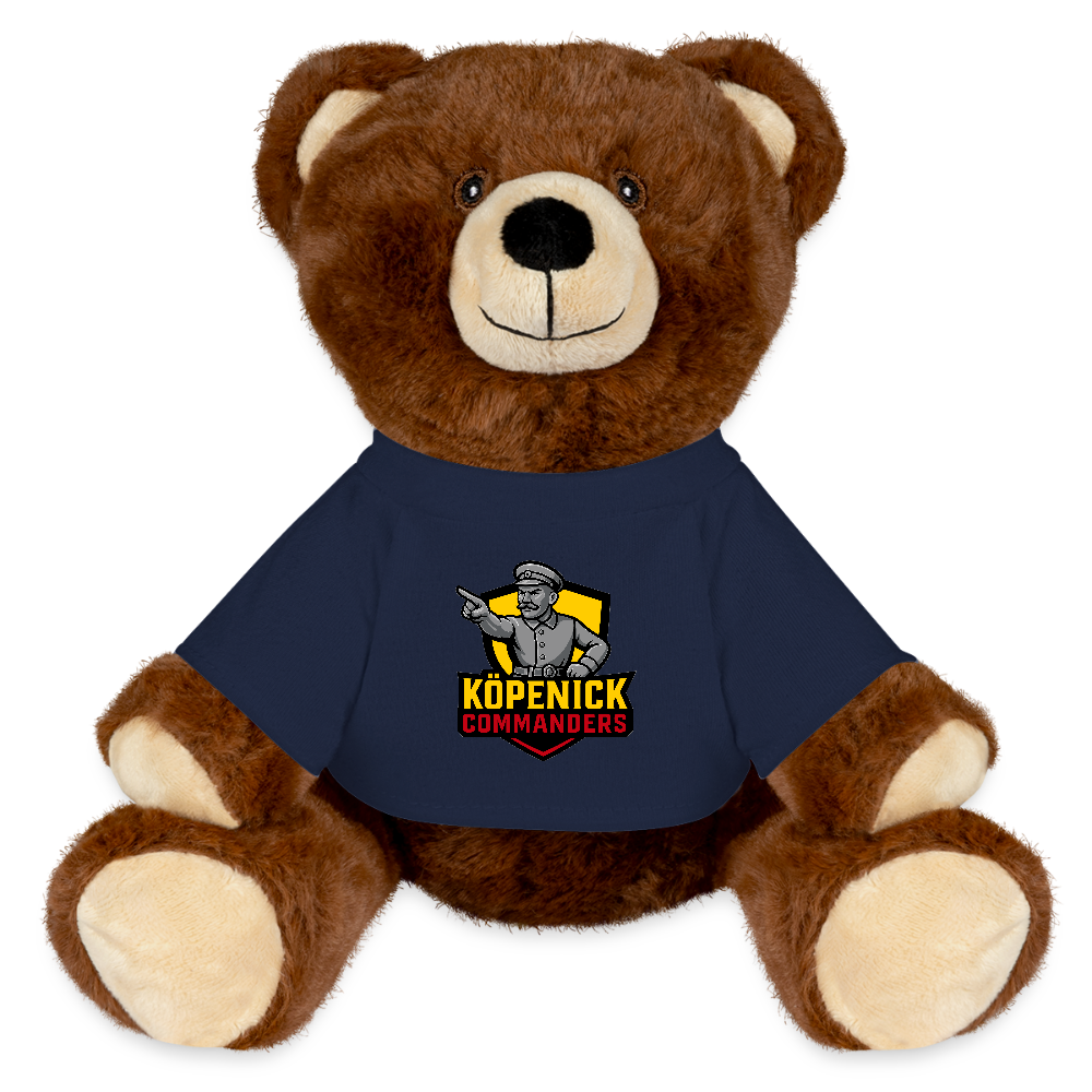 MiniFeet® RecycelBär® Teddy Bear Brown - French Navy