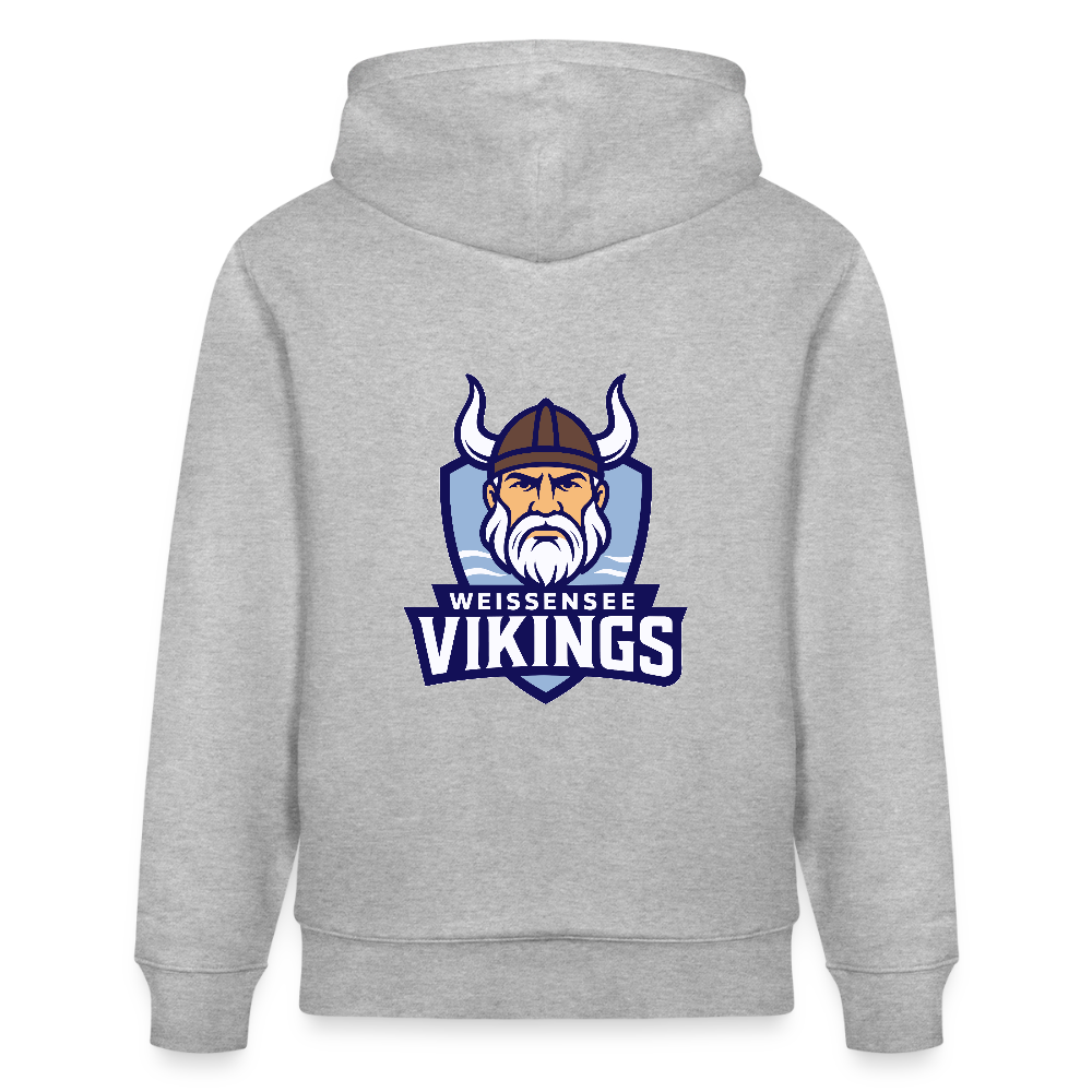 Weissensee Vikings Team Hoodie - Grau meliert