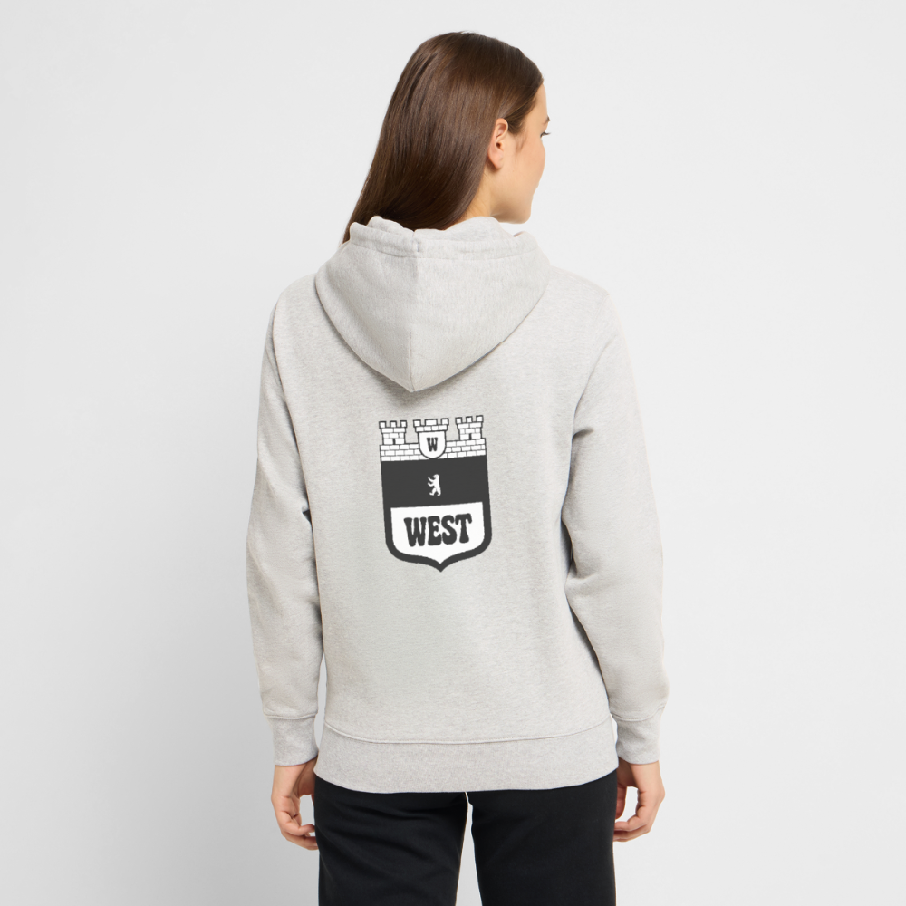 Division West Hoodie - Grau meliert