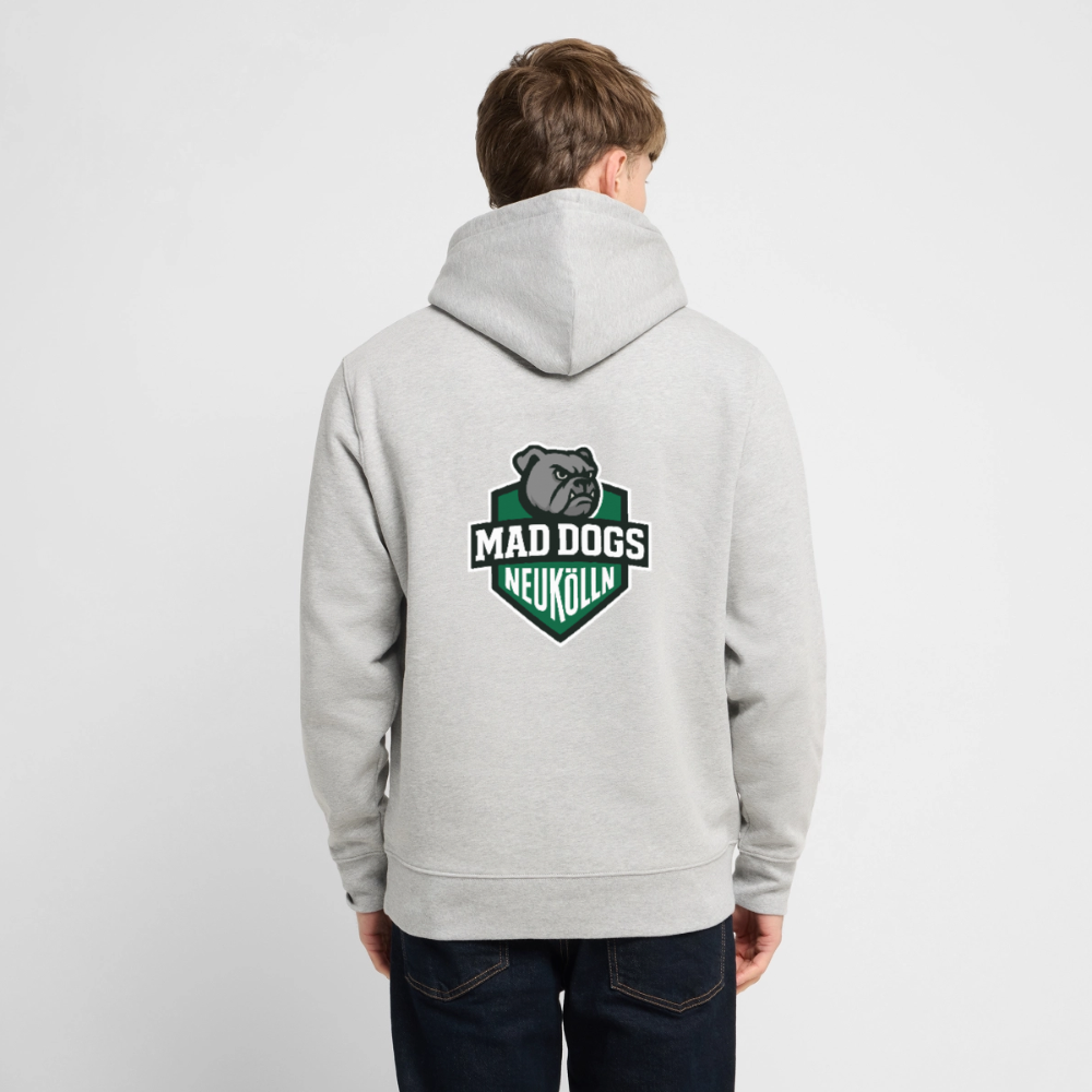 Neukölln Mad Dogs Team Hoodie - Grau meliert