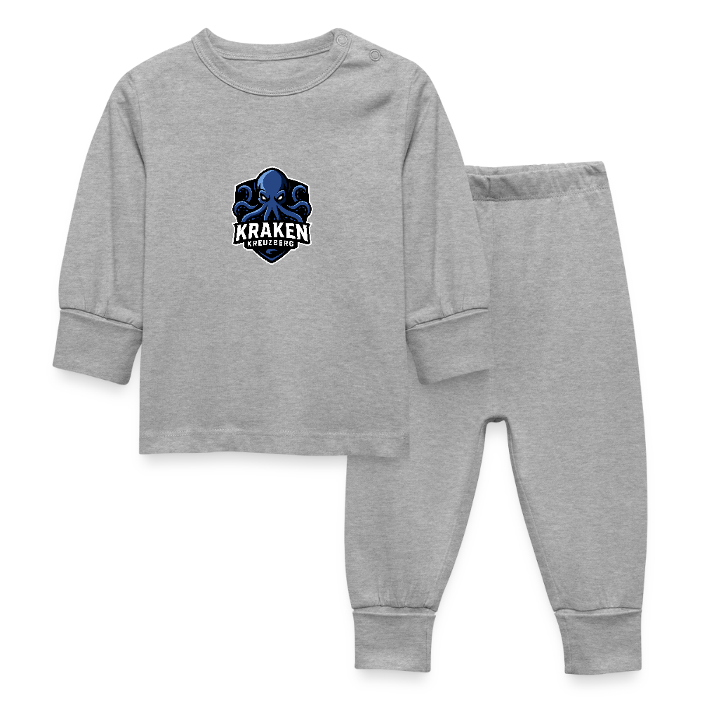 Baby Sleepsuit - Grau meliert