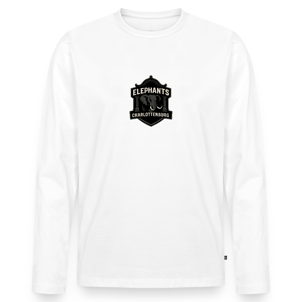 Charlottenburg Elephants Longsleeve - Weiß