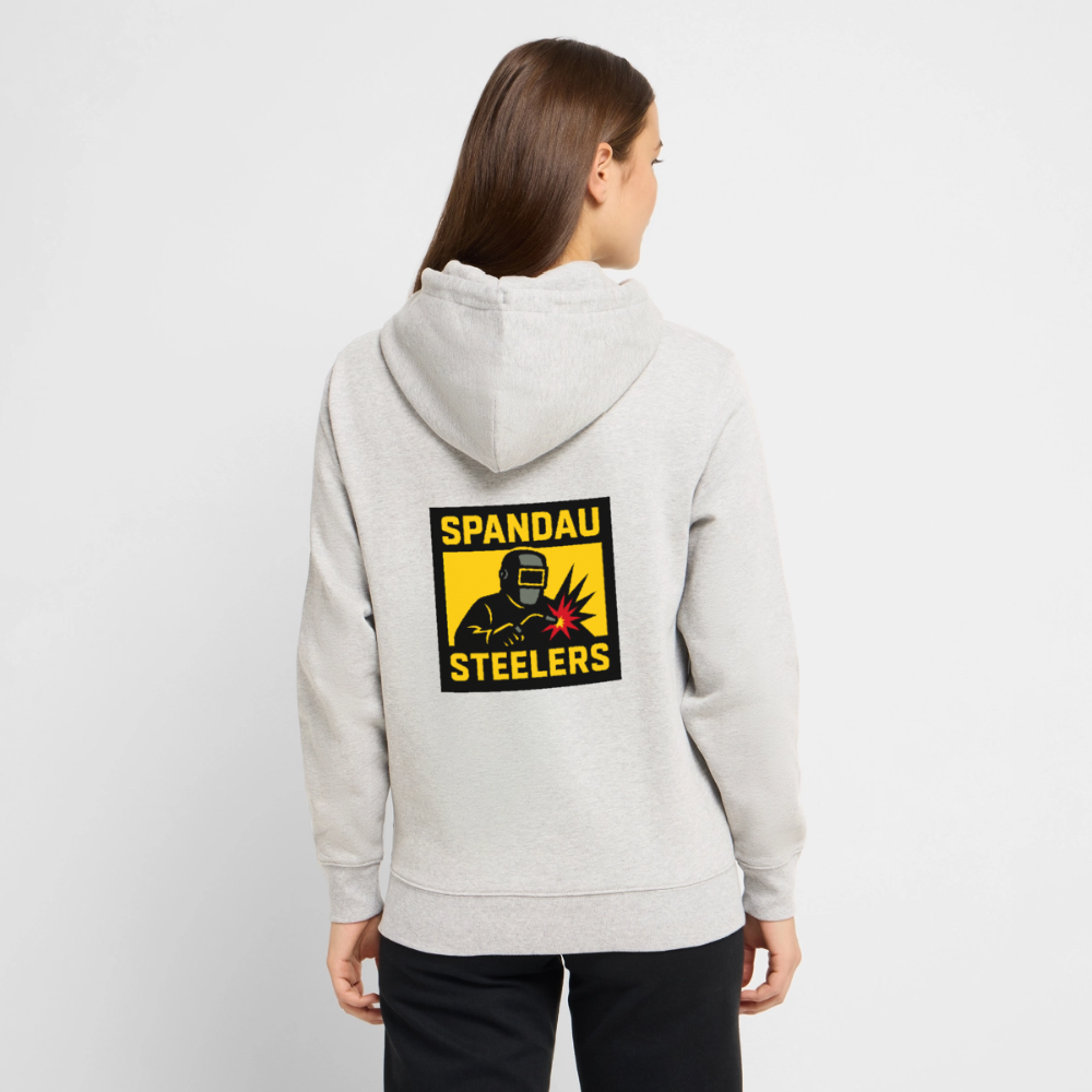 Spandau Steelers Team Hoodie - Grau meliert