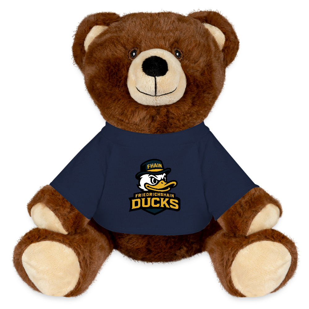 MiniFeet® RecycelBär® Teddy Bear Brown - french navy