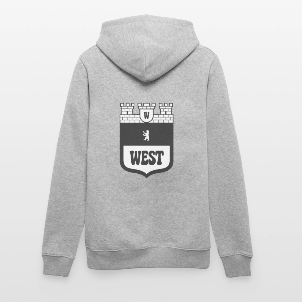Division West Hoodie - Grau meliert