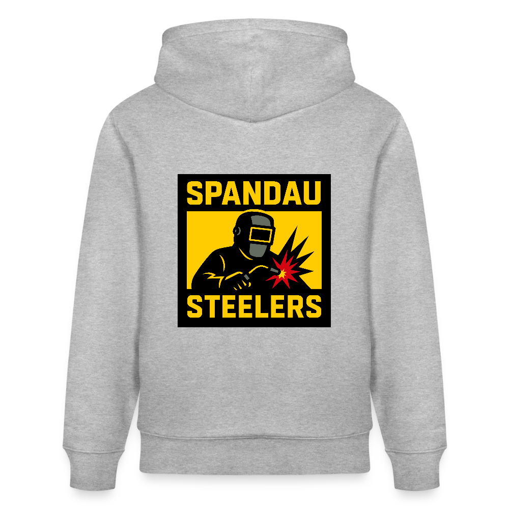 Spandau Steelers Team Hoodie - Grau meliert