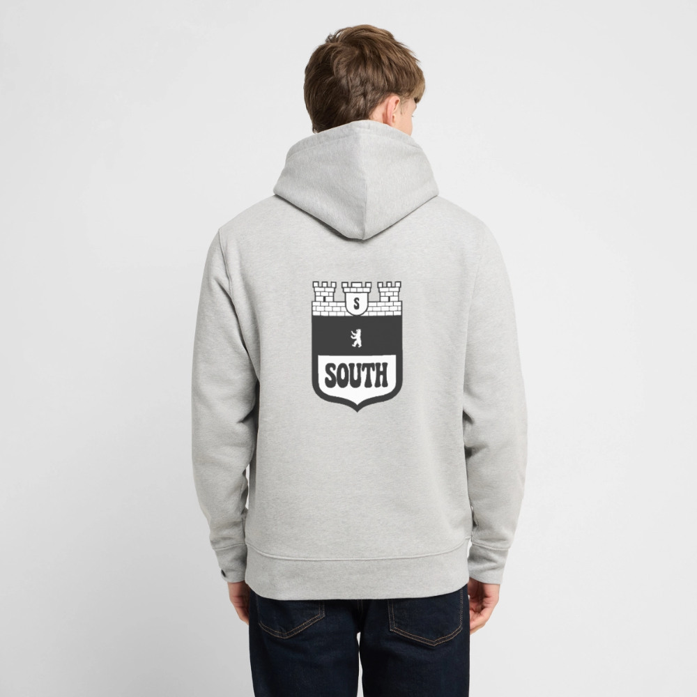 Division South Hoodie - Grau meliert