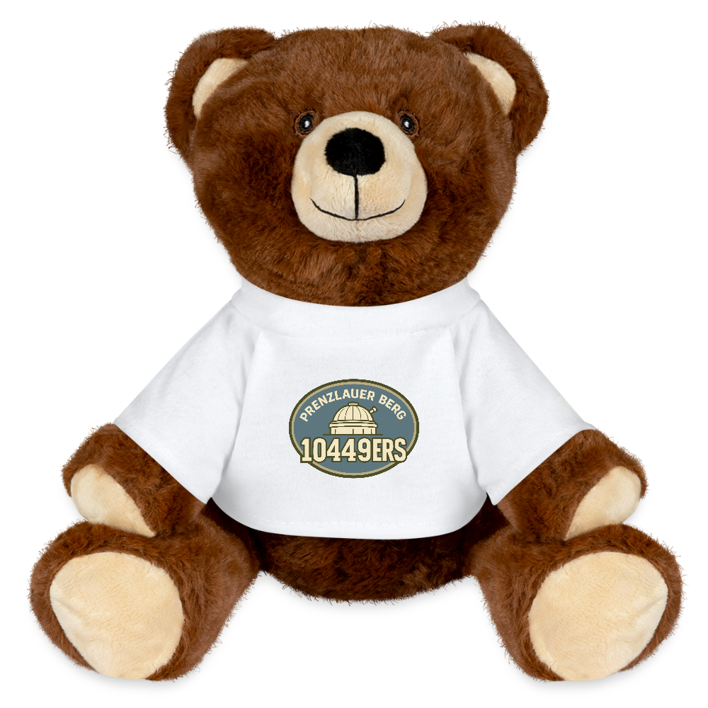 MiniFeet® RecycelBär® Teddy Bear Brown - Weiß