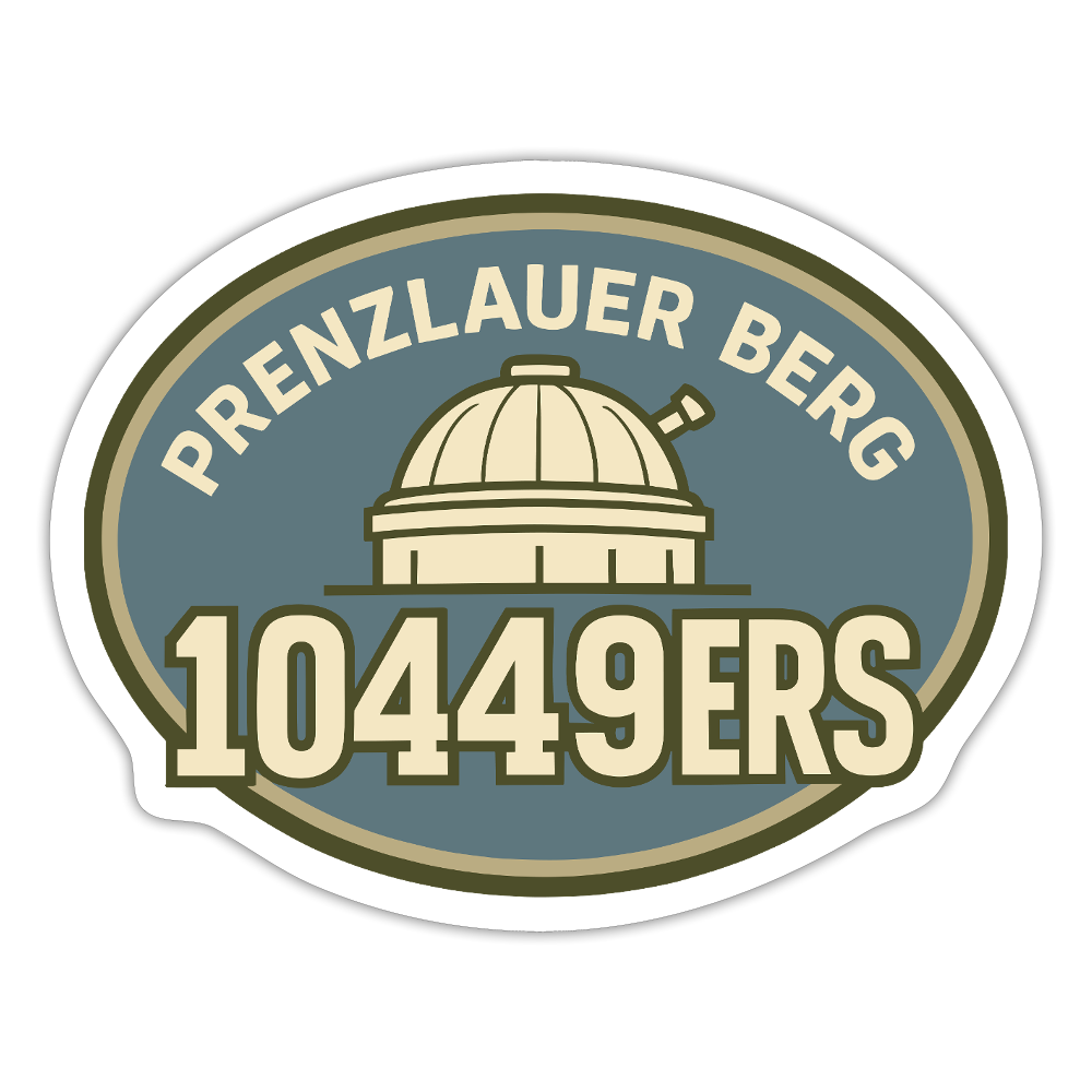 Sticker - white matte