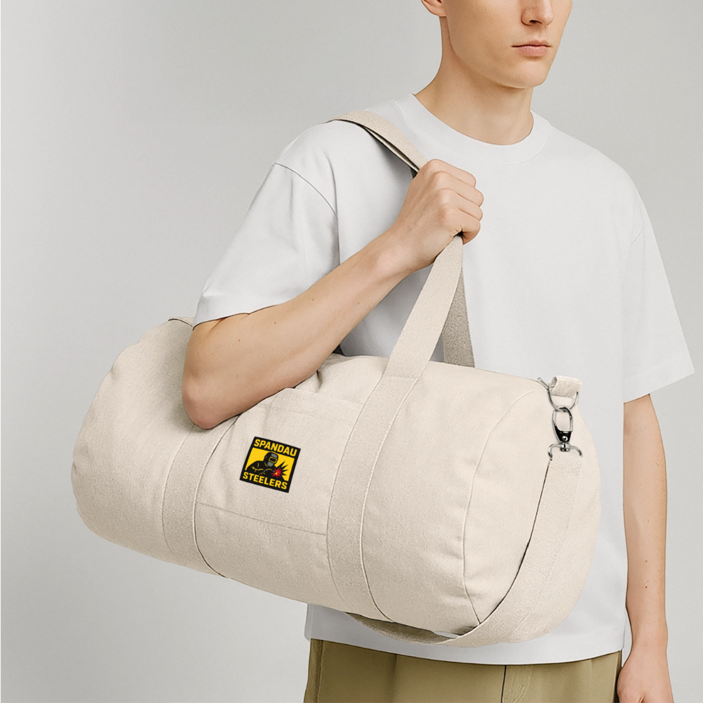 Stanley/Stella Recycled Canvas Duffle Bag - Naturweiß