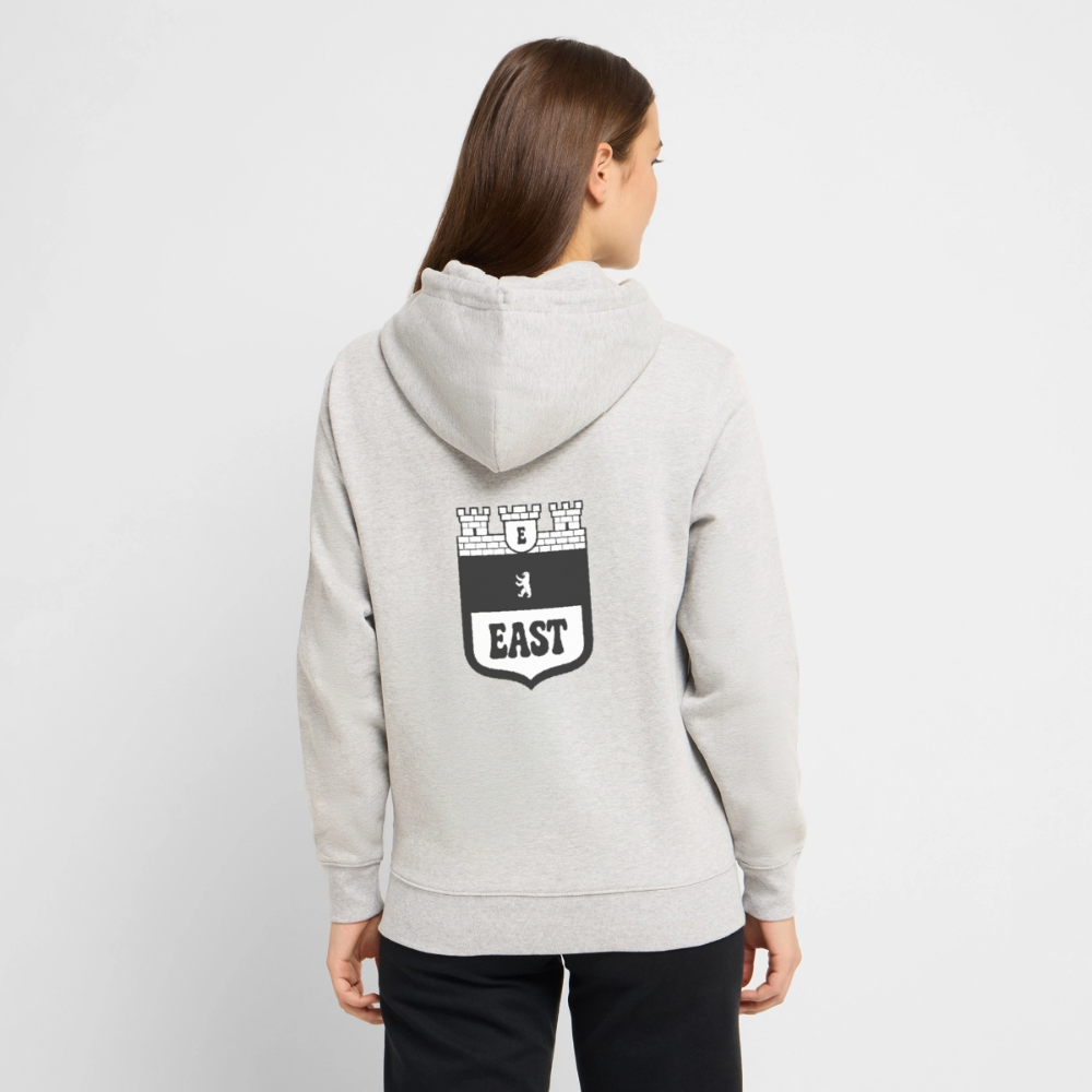 Division East Hoodie - Grau meliert