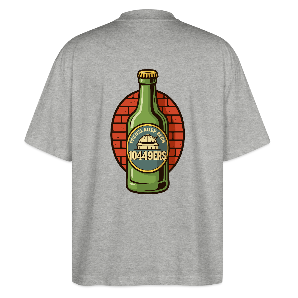 Prenzlauer Berg 10449ers Beer Shirt - Grau meliert