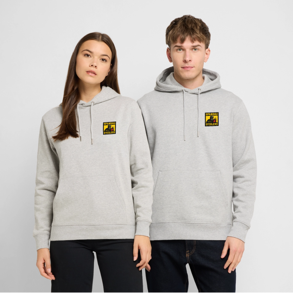 Spandau Steelers Team Hoodie - Grau meliert