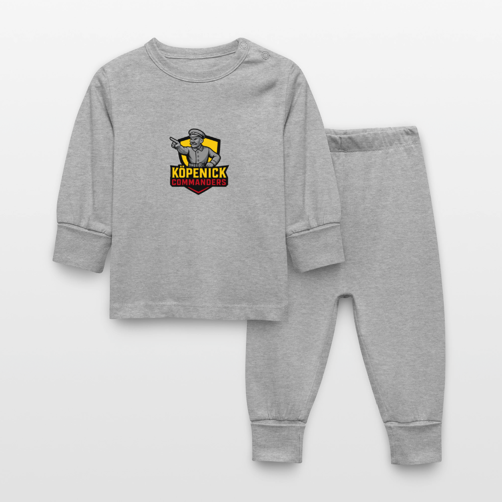 Baby Sleepsuit - Grau meliert