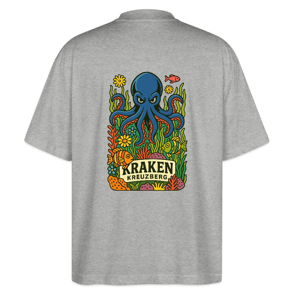 Kreuzberg Kraken Garden Shirt - Grau meliert