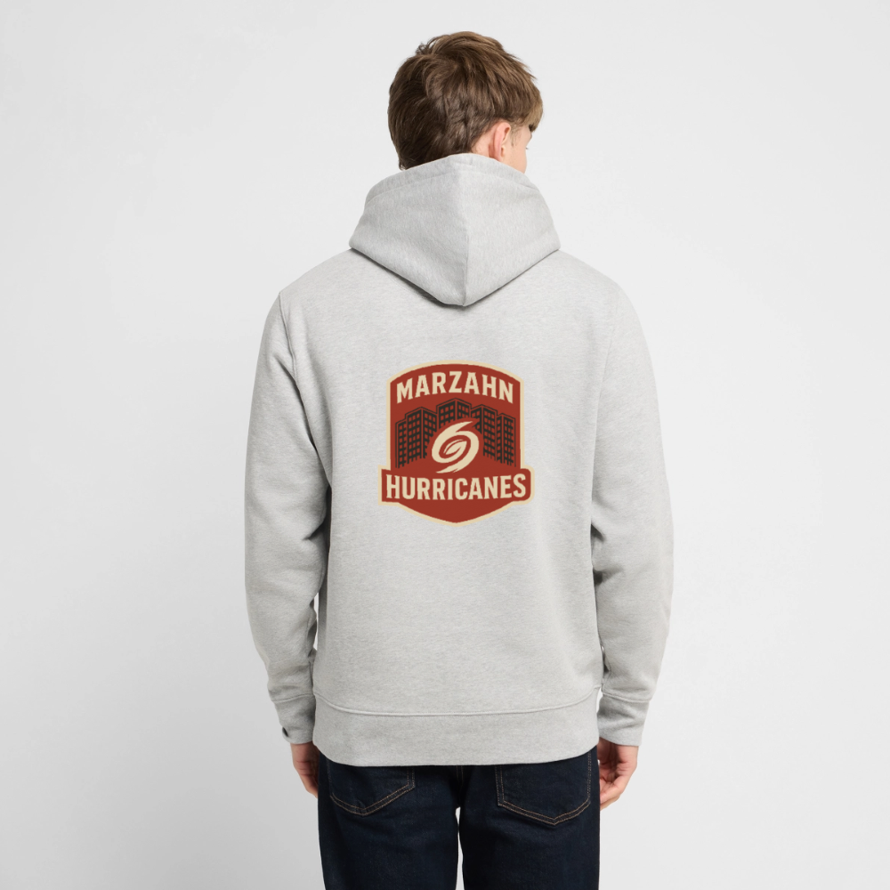 Marzahn Hurricanes Team Hoodie - Grau meliert