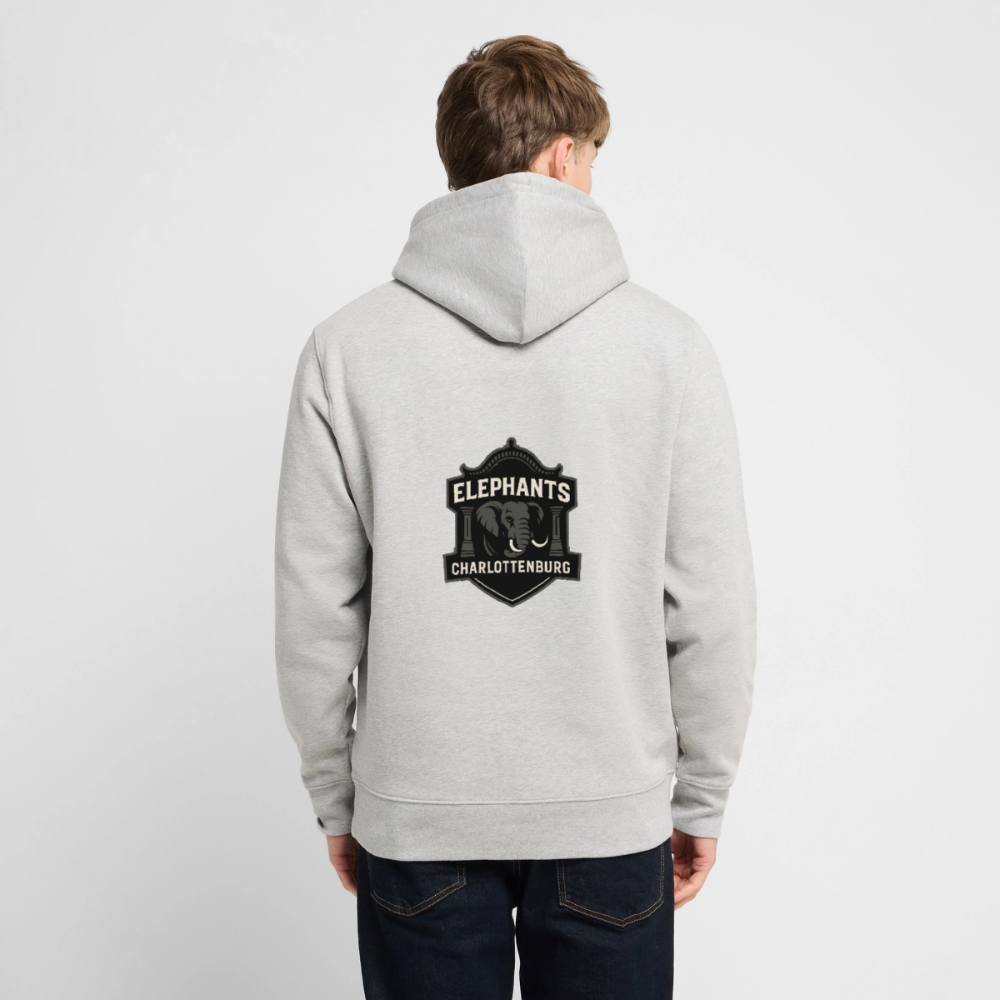 Charlottenburg Elephants Team Hoodie - Grau meliert